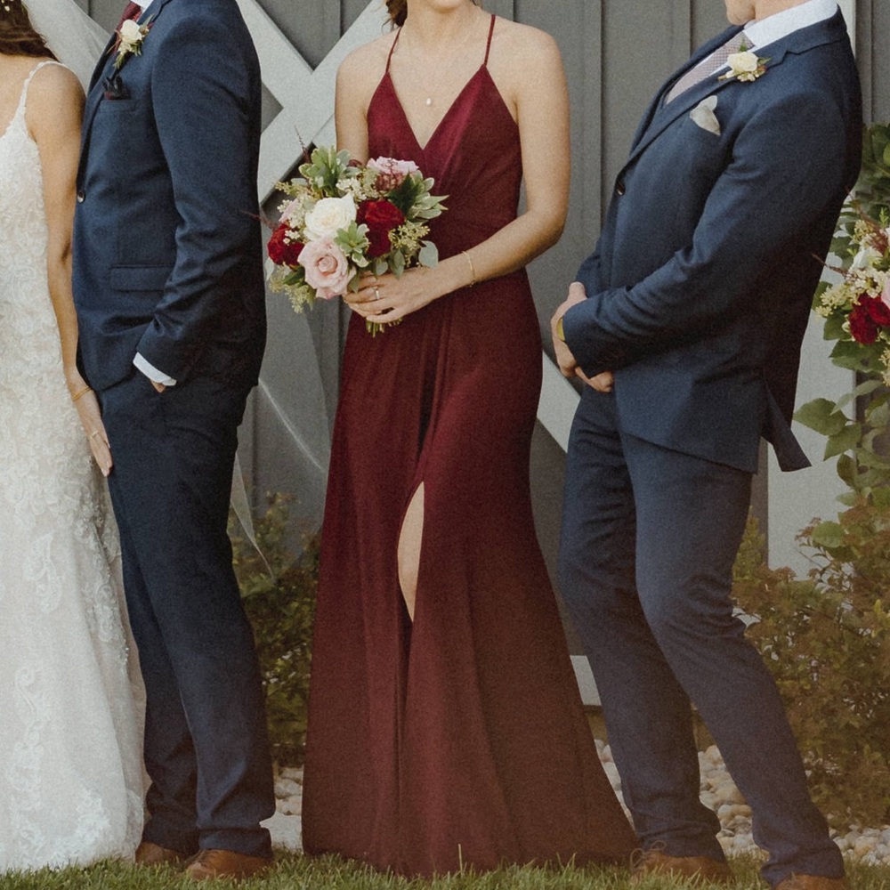 David’s Bridal bridesmaid dress
